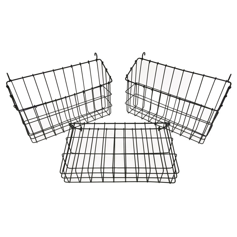 Carina's Collection ThreeTiered Basket Wall Rack Wayfair